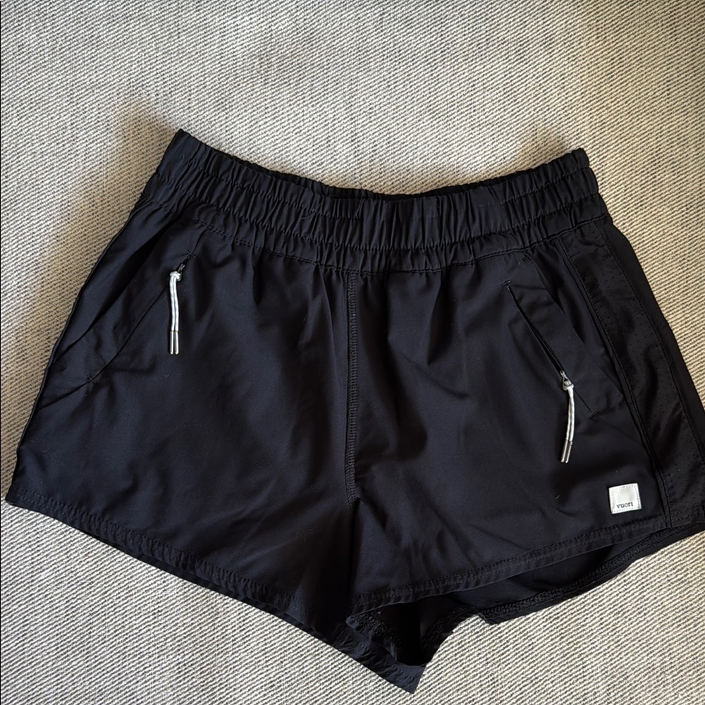 Vuori Women's Black Athletic Shorts